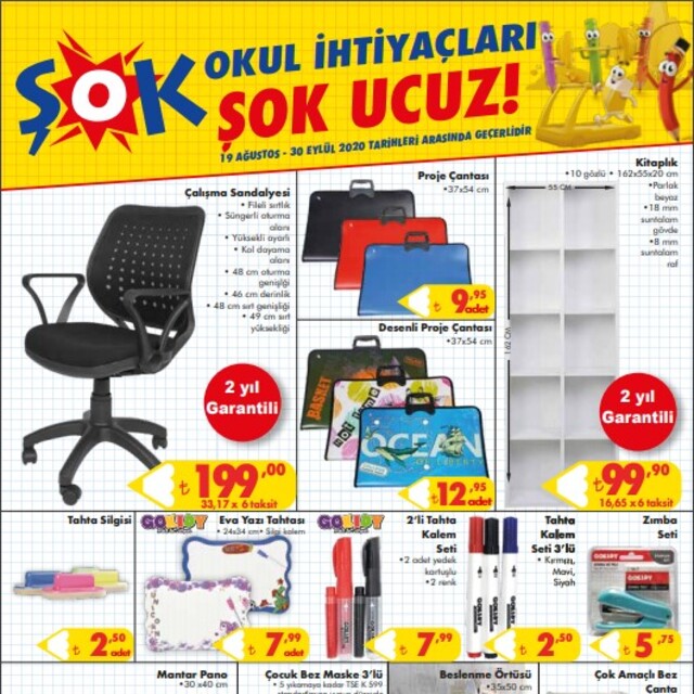 ŞOK 2 Eylül Aktüel ürünler kataloğu