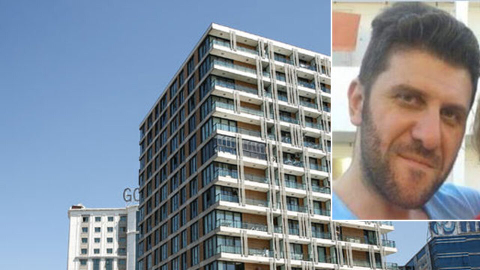 Lüks rezidansta feci ölüm! 15. Kattan başına cam düştü!