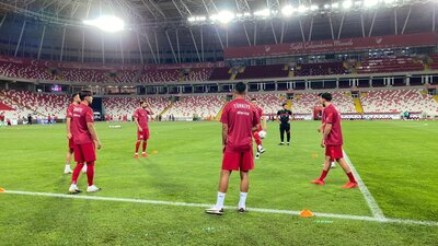 Milli Takım ilk kez Sivas'ta