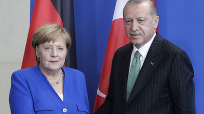 Erdoğan ve Merkel'den Doğu Akdeniz görüşmesi