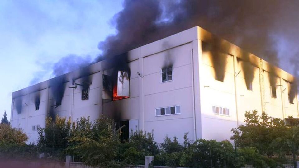 Kuruyemiş fabrikasında patlama: 2 ölü, 3 yaralı