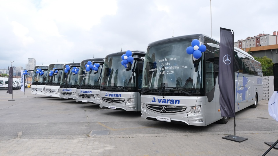 70 milyon TL'lik yerli otobüs aldı