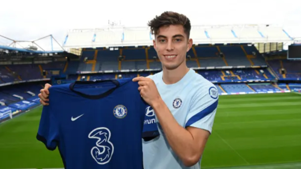 Havertz, Chelsea'ye imza attı!