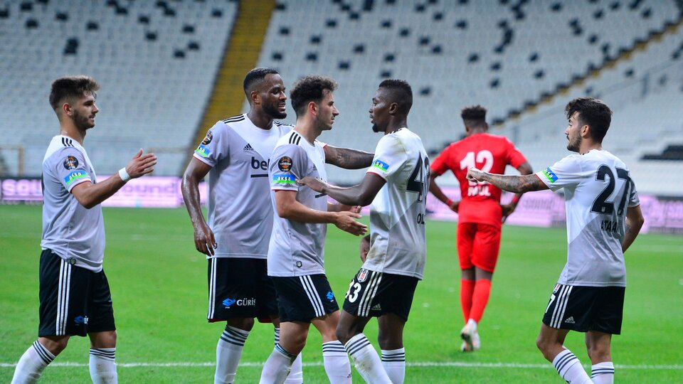 Beşiktaş'tan gollü prova