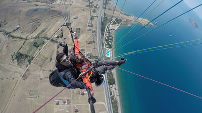 3 bin 550 rakımlı Artos Dağı'ndan süzüldüler