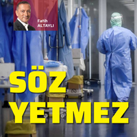 Sağlık Bakanı da sağlık çalışanlarına kollarını açsın