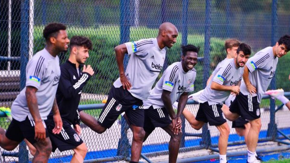 Beşiktaş çalışmalarını sürdürdü