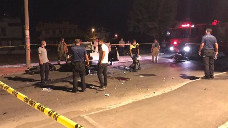 İzmir'de feci kaza!