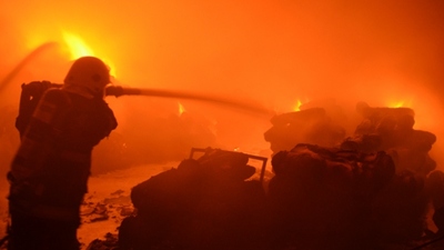 Kahramanmaraş'ta fabrika yangını