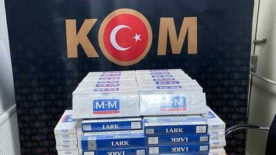2 bin paket kaçak sigara!