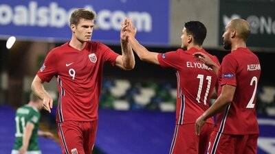 Sörloth, Norveç'i galibiyete taşıdı