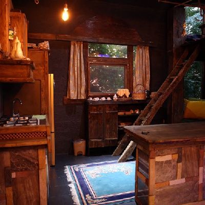 Dede yadigarı evin ahşaplarını kullandı... Hayran bıraktı