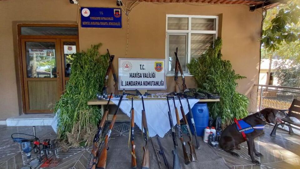 Manisa'da uyuşturucu operasyonu