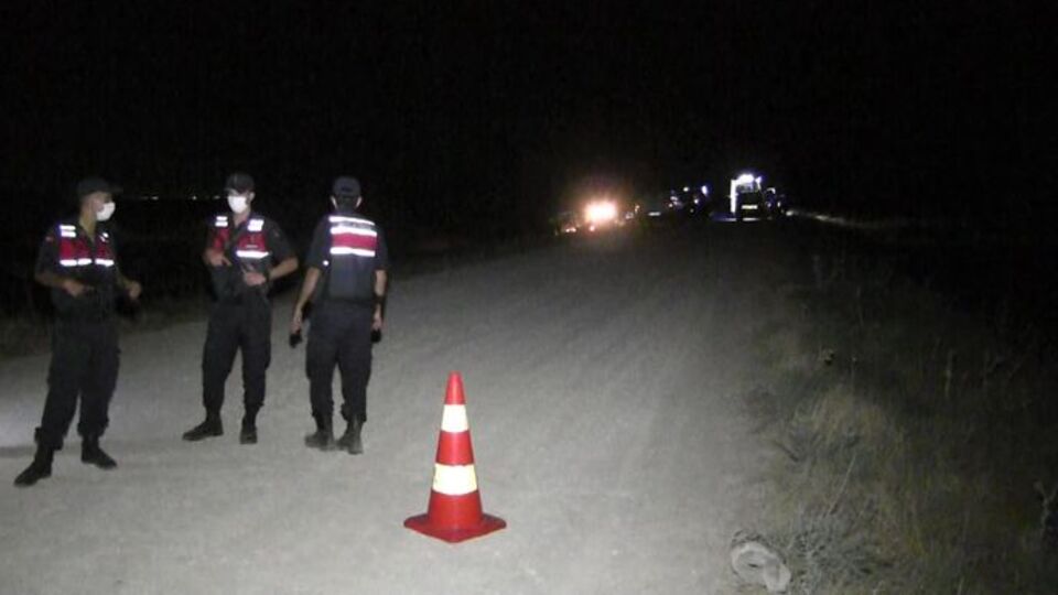 Su tahliye kanalında şüpheli ölüm