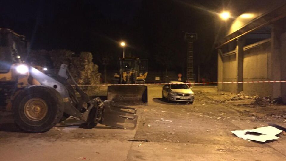 Karton fabrikasında feci ölüm