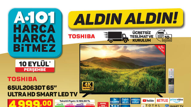 A101 10 Eylül aktüel ürünler kataloğu