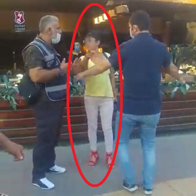 Bu neyin inadı? Polise hakaret!