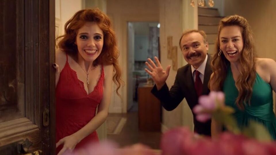 Altın Koza'da gondolda film keyfi