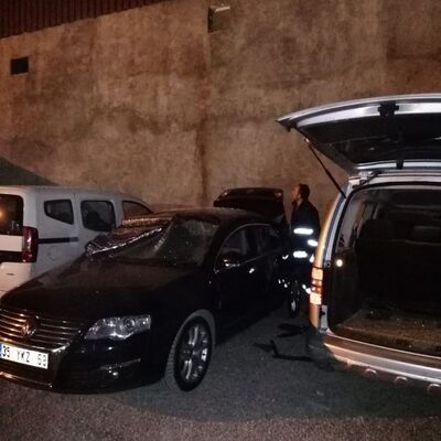 Sigara yaktı, patladı!