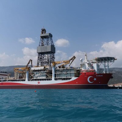 Kanuni sondaj gemisi de Karadeniz'e açılıyor