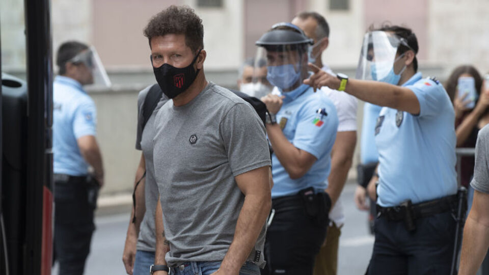 Diego Simeone karantinada