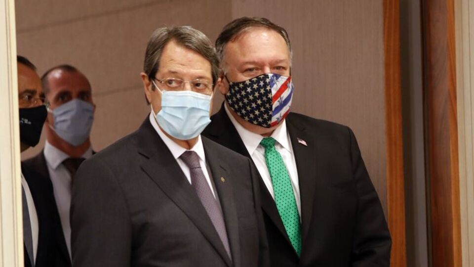Pompeo'dan Kıbrıs Rum Yönetimi'ne ziyaret
