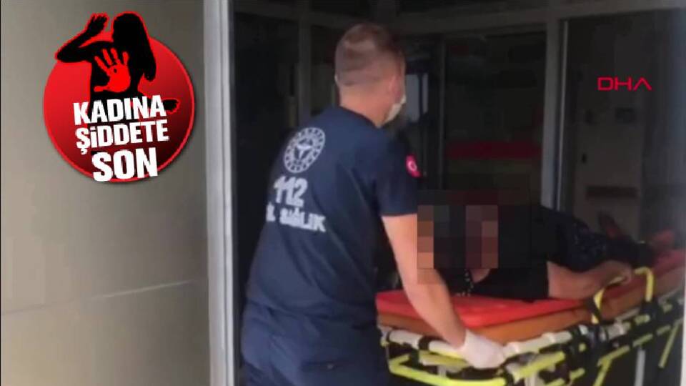 Barışmayınca pazarda bıçakladı