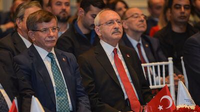 Kılıçdaroğlu ile Davutoğlu görüştü