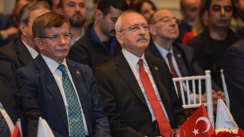 Kılıçdaroğlu ile Davutoğlu görüştü