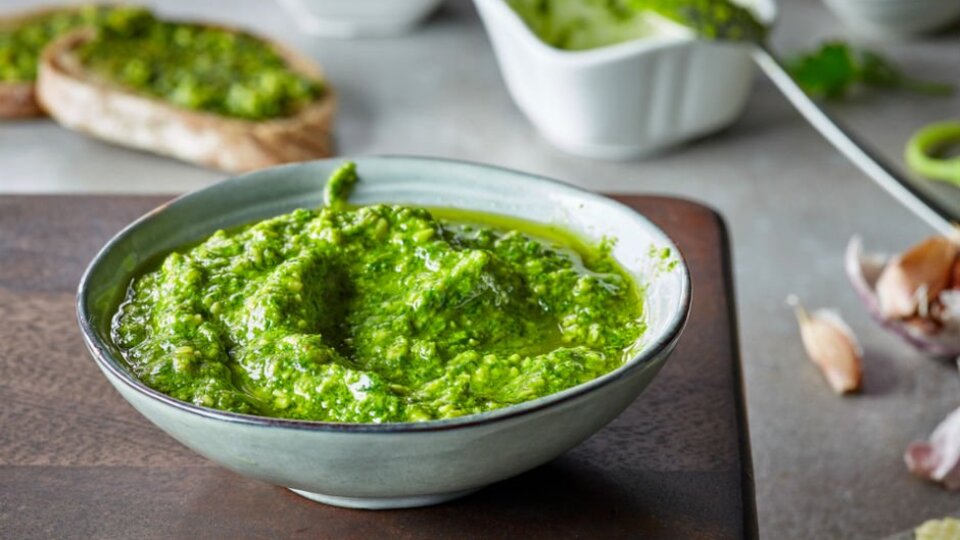 Pesto sos tarifi ve hazırlanışı