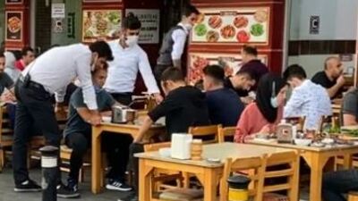 Habertürk kafelerde sosyal mesafeyi araştırdı!