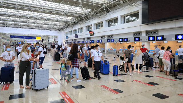 Turist sayısı 2.3 milyon oldu