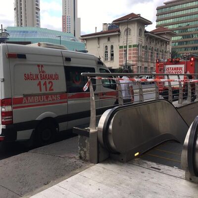 Şişli-Mecidiyeköy Metrosu'nda korkunç olay!