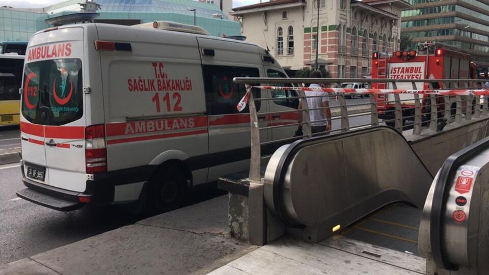 Şişli-Mecidiyeköy Metrosu'nda korkunç olay!