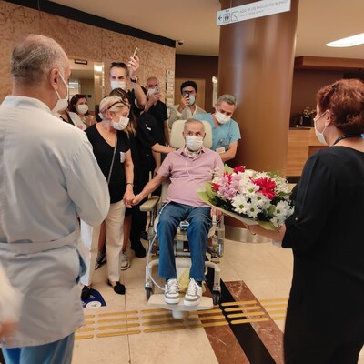 5 ay sonra taburcu olan hastadan dikkat çeken soru