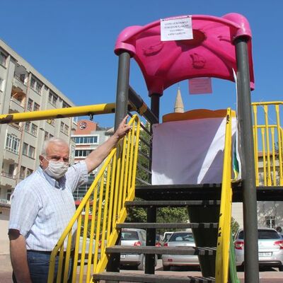 Vakaların yükseldiği o kentte çocuk parkları 1 ay kapatıldı!