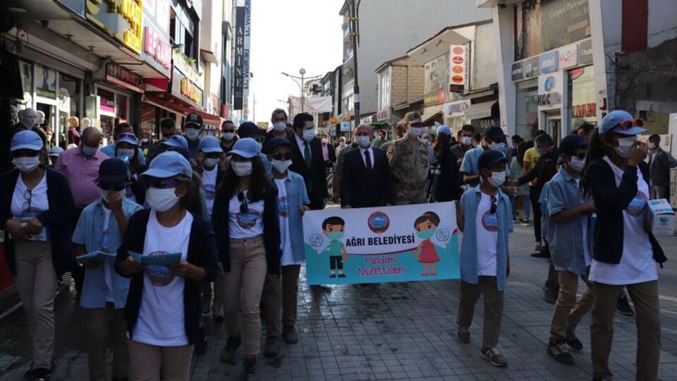 Çocuklar pandemi müfettişi oldu