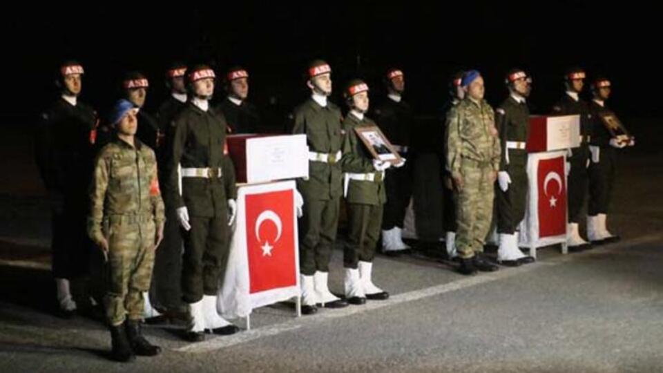 Haftanin şehitleri memleketlerine uğurlandı