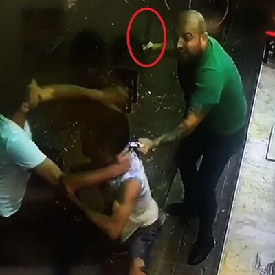 16 yaşındaki çocuğa satırla saldırdı