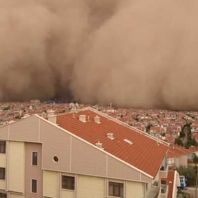 Kum fırtınaları için korkutan uyarı!