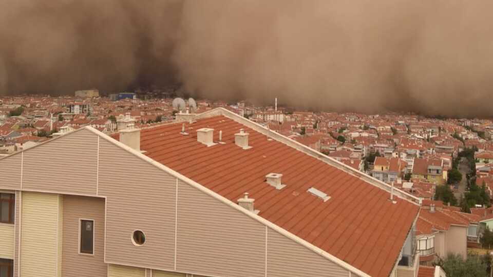 Kum fırtınaları için korkutan uyarı!