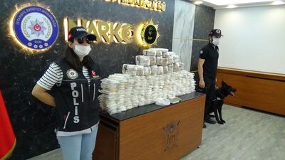 Lübnan'dan Türkiye'ye sokulan 80 kilo esrar ele geçirdi