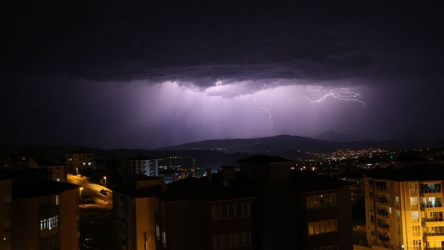 Gündüz güneşli, gece yağışlı