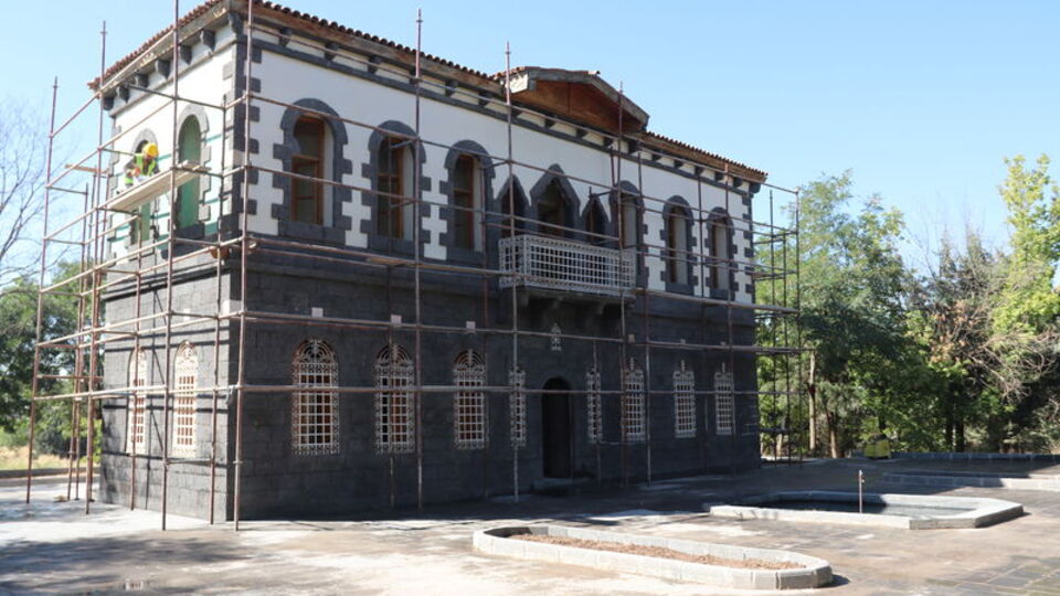 Bağ Köşkü etnografya müzesine dönüştürülüyor