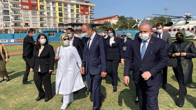 Edirne'de ziyarette bulundular