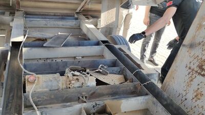 Kamyonetten 88 kilo uyuşturucu çıktı