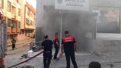 Düğün salonunda korkutan yangın!