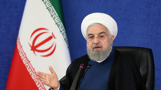 Ruhani: ABD, zorbalıkla muamele ederse bizden cevap alır!