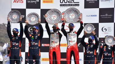 Türkiye Rallisi'nin galibi Evans