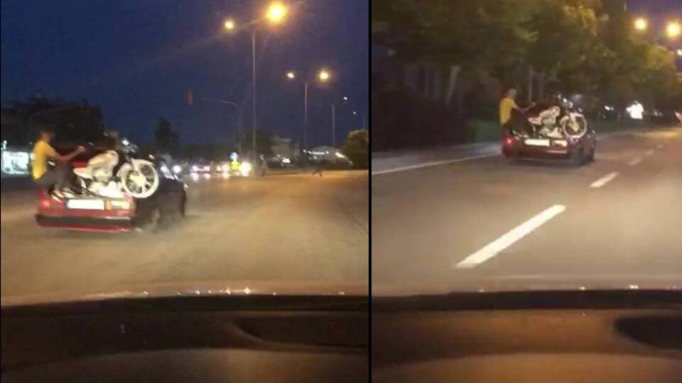 Yürekler ağza geldi! Akılalmaz seyahat